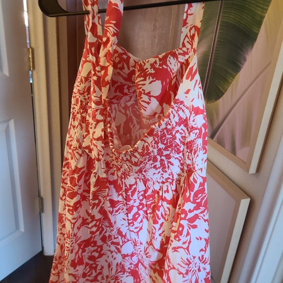1950's baby doll hawaiian print halter dress - Picture 9 of 11